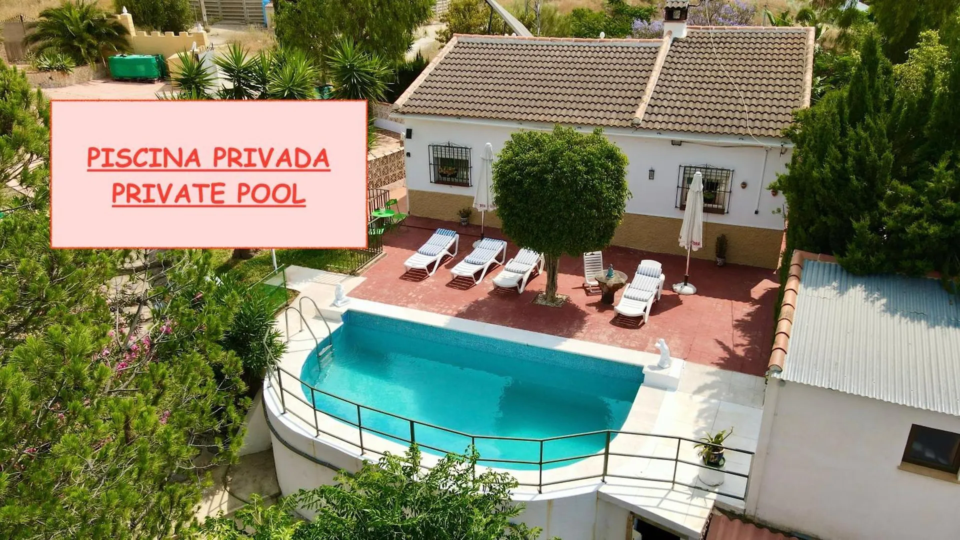 Escapada Rural Con Encanto Y Piscina En Cártama Casa de Férias